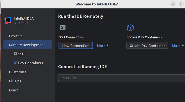 リモート開発画面
