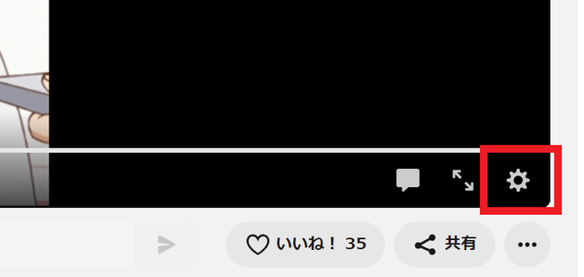 Player Settings button